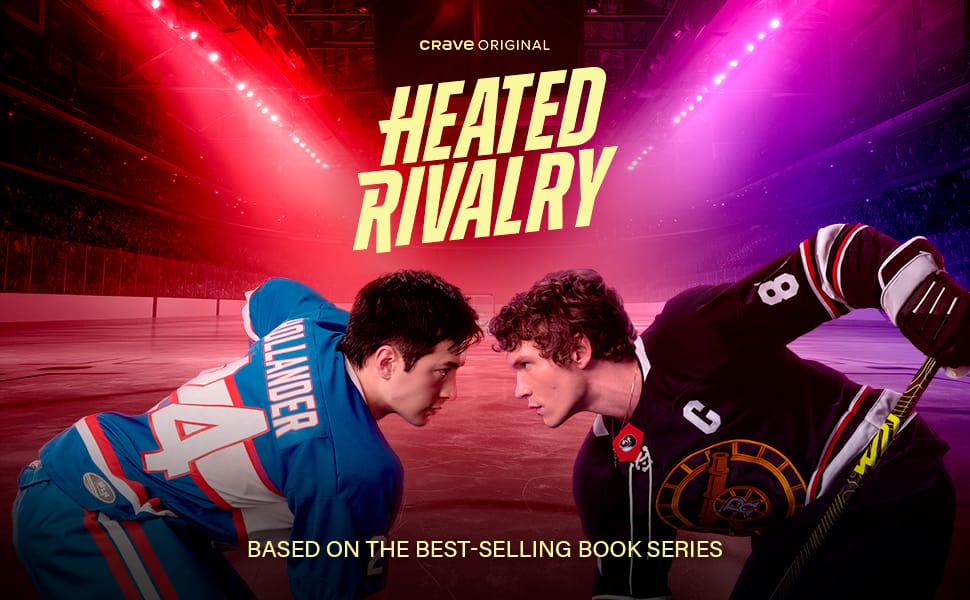 heated rivalry key art